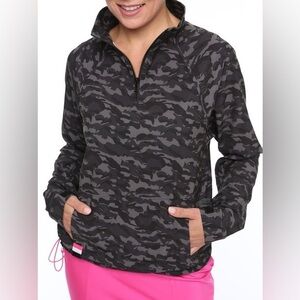 Belyn Key Nottingham Women's Golf Jacket - Camo Small